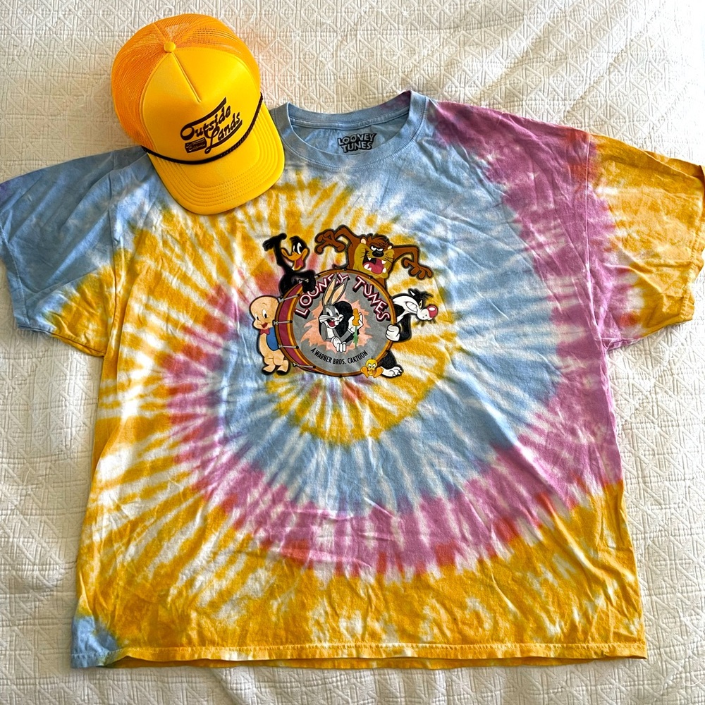Tie Dye Looney Tunes Lootwear Exclusive Tee